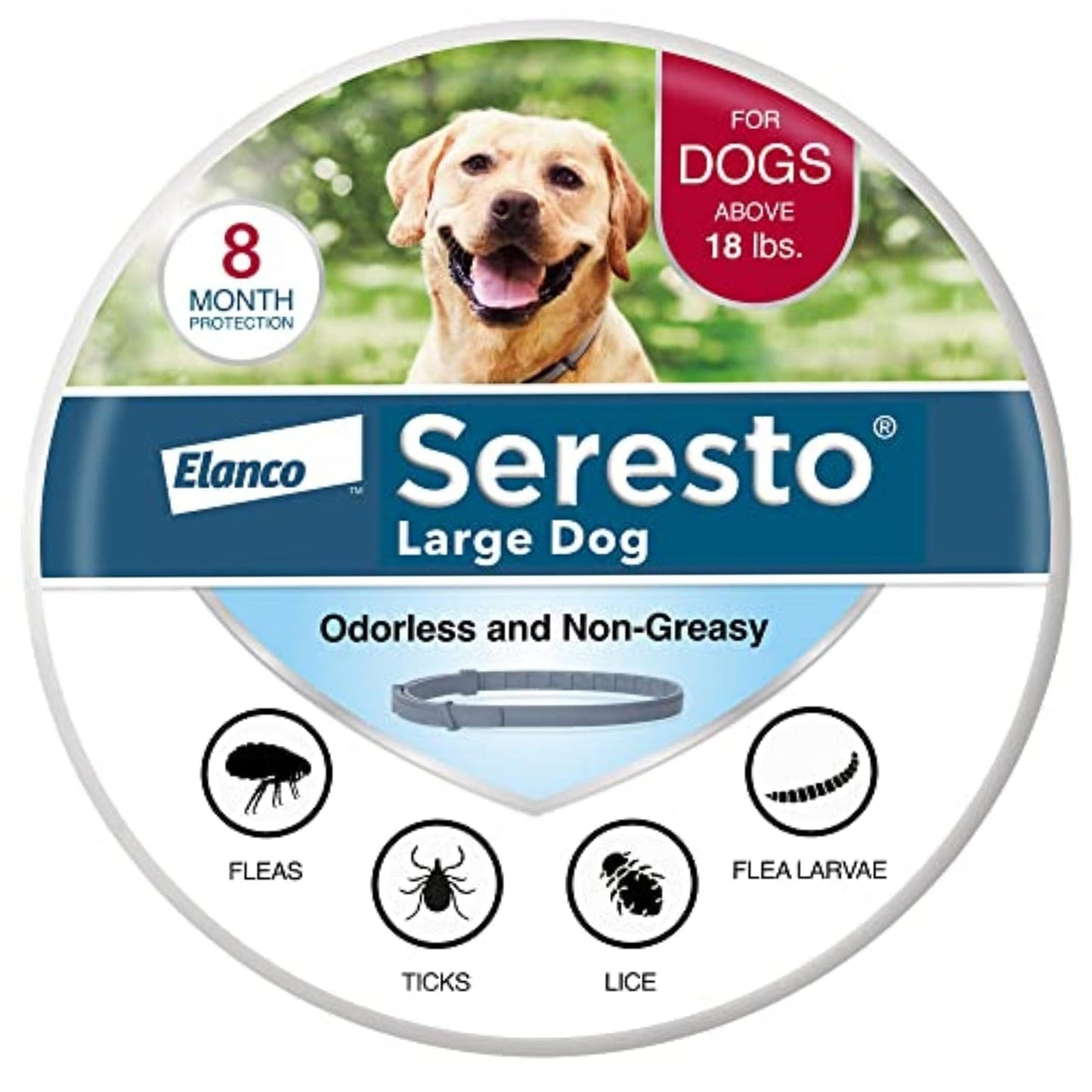 Seresto® Flea & Tick Collar for Large Dogs | Milipet