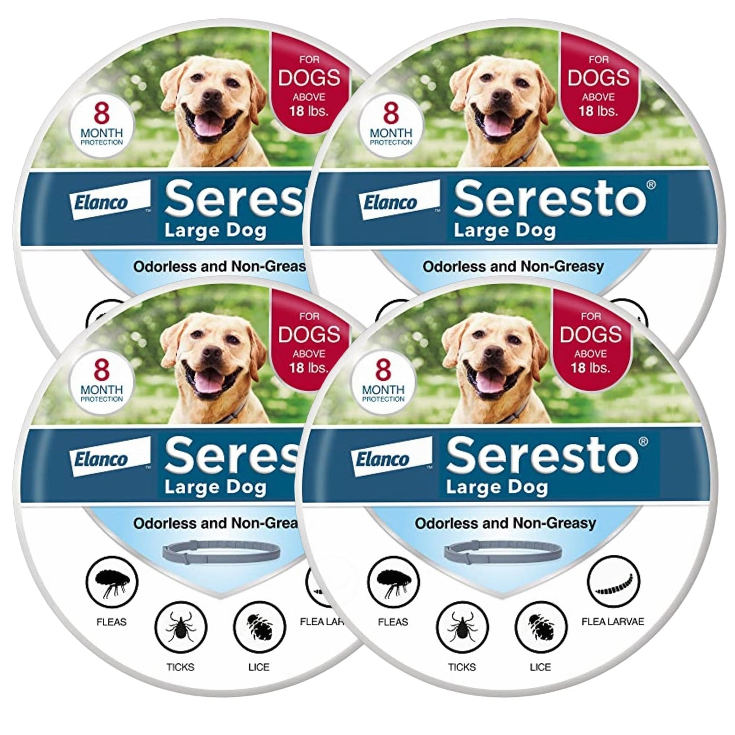 Seresto® Flea & Tick Collar for Large Dogs | Milipet