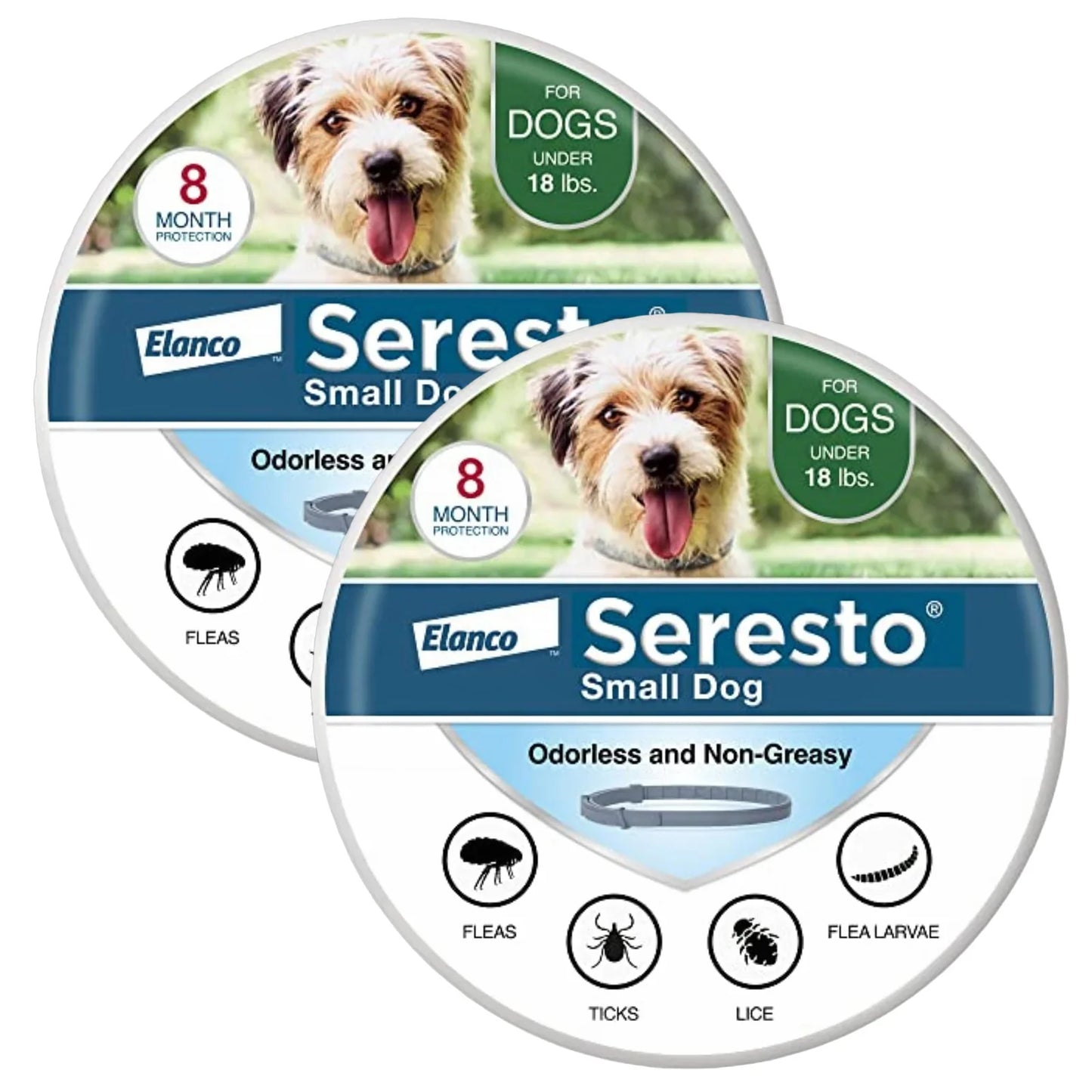Seresto® Flea & Tick Collar For Small Dogs | Milipet