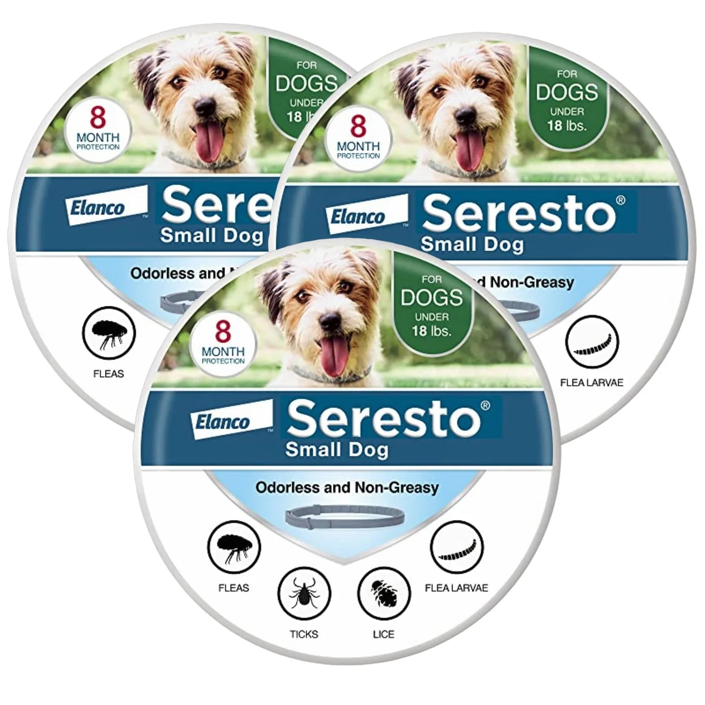 Seresto® Flea & Tick Collar For Small Dogs | Milipet