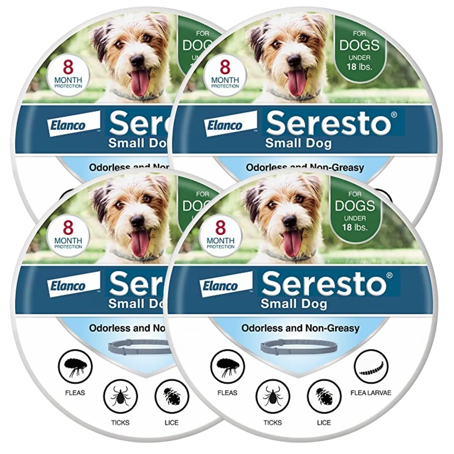 Seresto® Flea & Tick Collar For Small Dogs | Milipet