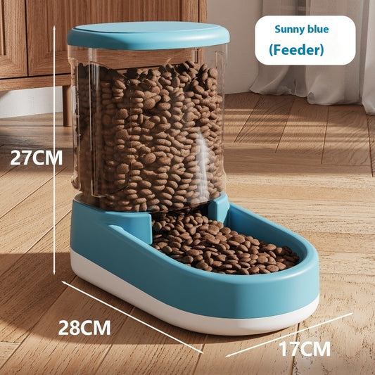 💧 Cat & Dog Water Fountain & Automatic Pet Feeder – Fresh Water & Food Dispenser for Pets 🐶🐱