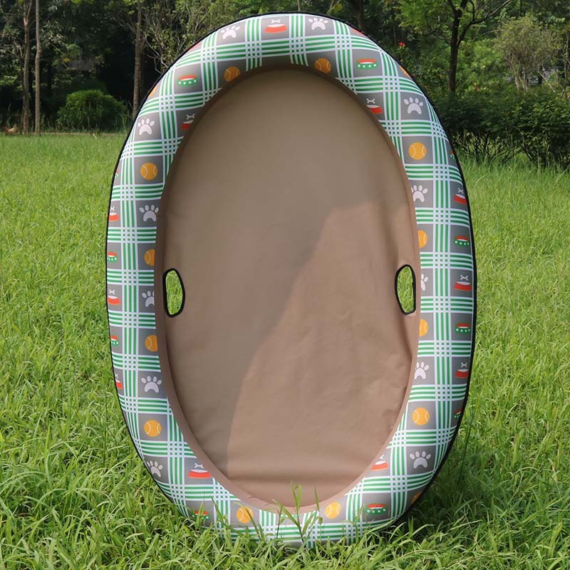 🏖️ Dog Swimming Pool – Inflatable Hammock & Floating Bed for Pets 🐶🐱