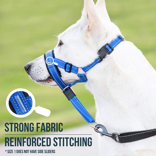 🐶 Nylon Dog Muzzle – Adjustable Rope Muzzle for Safe Pet Control 🐾