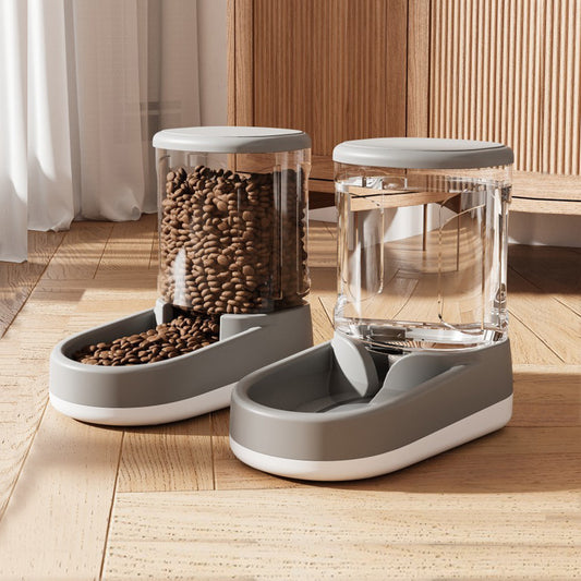 💧 Cat & Dog Water Fountain & Automatic Pet Feeder – Fresh Water & Food Dispenser for Pets 🐶🐱