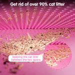 Double Layer Rice Shaped Cat Litter Pad