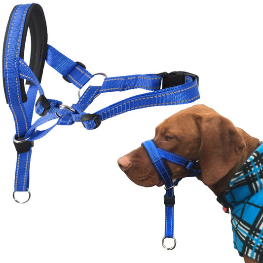 🐶 Nylon Dog Muzzle – Adjustable Rope Muzzle for Safe Pet Control 🐾