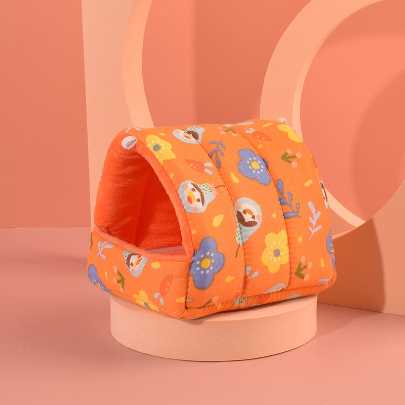 Milipet Plush Hamster Nest - Soft Crystal Velvet Small Animal Bed