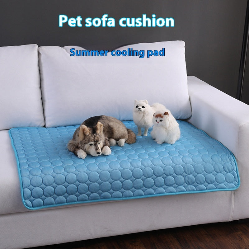 Milipet Pet Cooling Mat - Breathable Ice Silk Technology