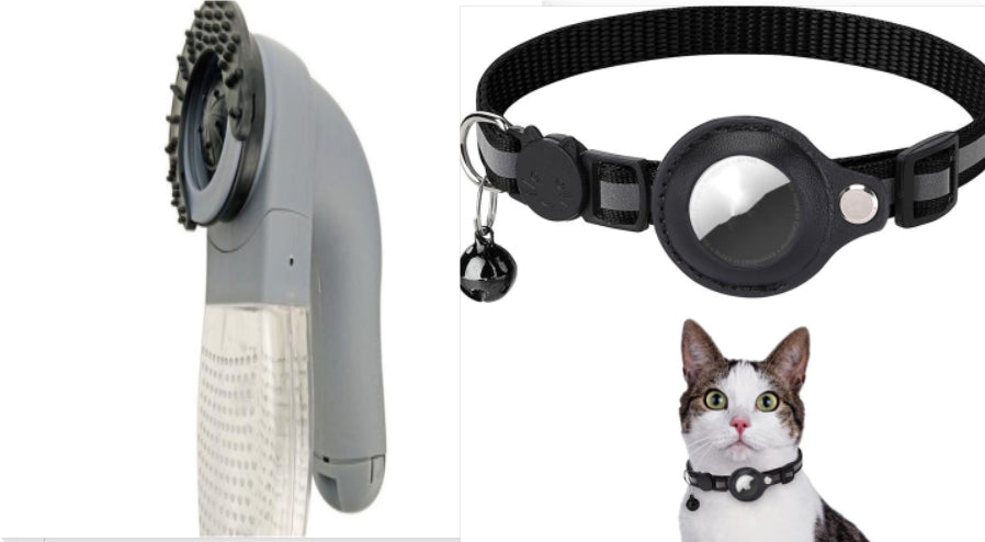 Milipet Reflective AirTag Pet Collar - Waterproof Nylon Protection