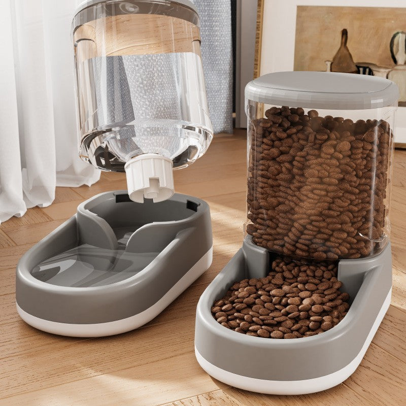 💧 Cat & Dog Water Fountain & Automatic Pet Feeder – Fresh Water & Food Dispenser for Pets 🐶🐱