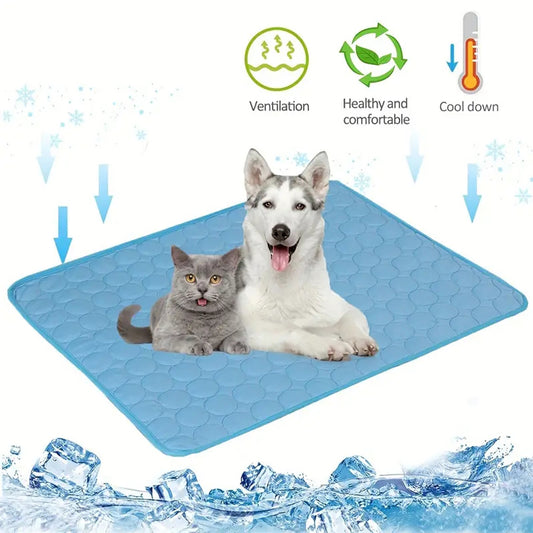 Milipet Pet Cooling Mat - Breathable Ice Silk Technology