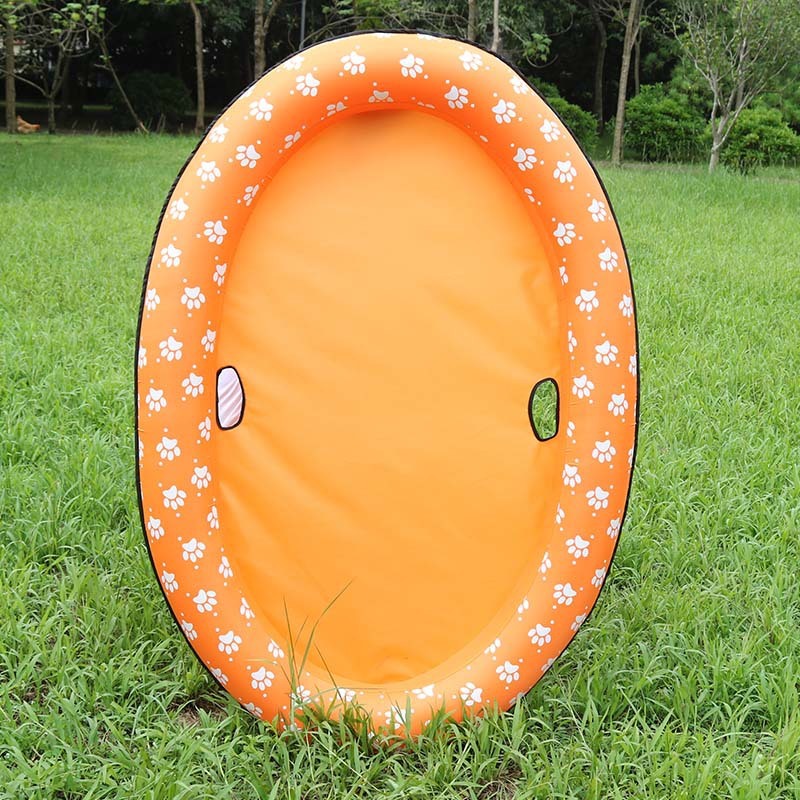 🏖️ Dog Swimming Pool – Inflatable Hammock & Floating Bed for Pets 🐶🐱